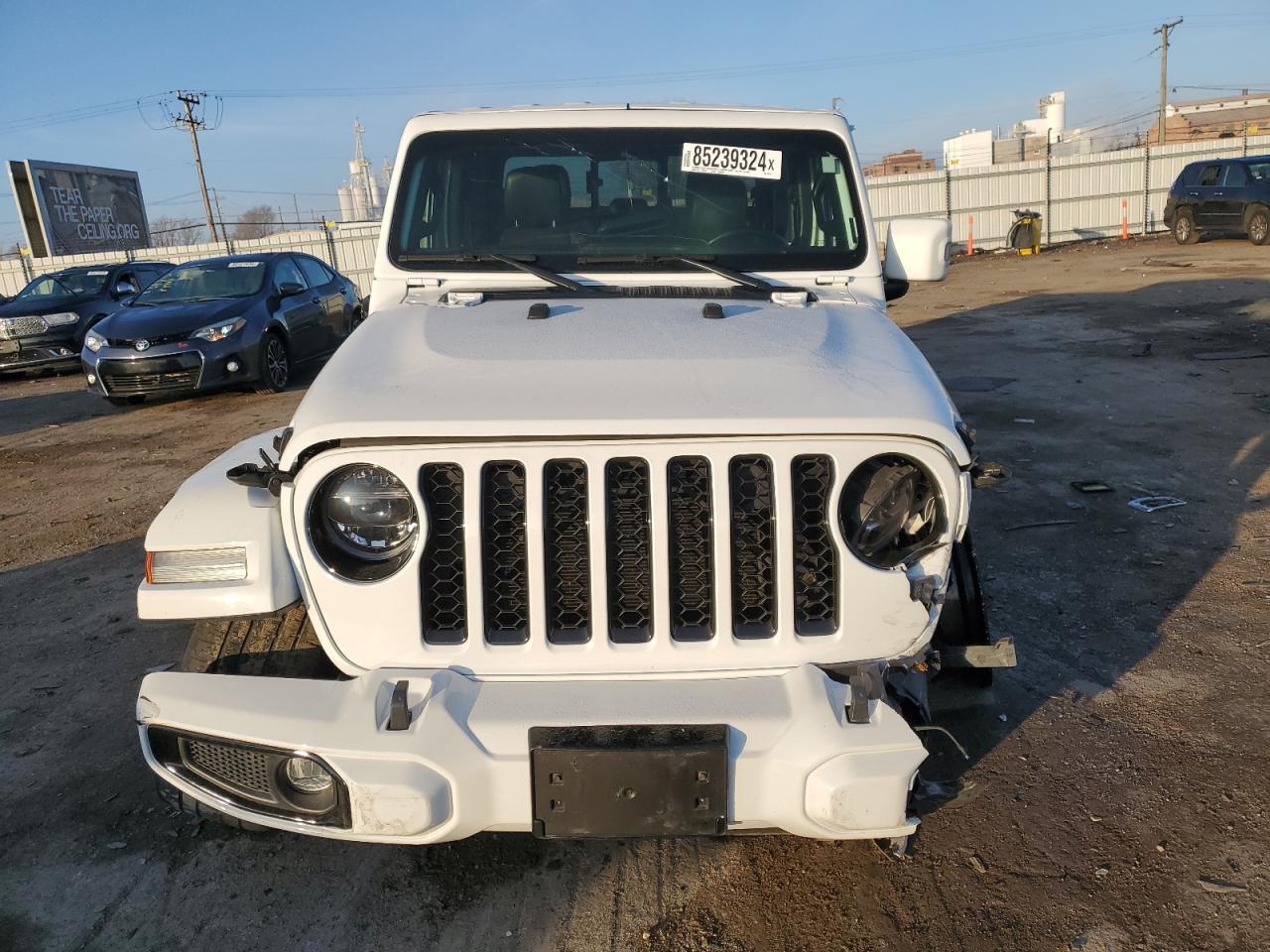 2022 JEEP GLADIATOR OVERLAND VIN:1C6HJTFG1NL122157