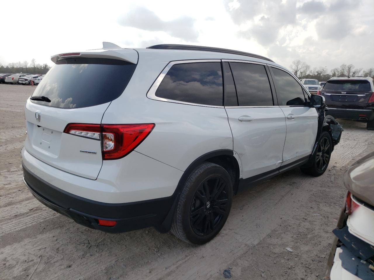2022 HONDA PILOT SE VIN:5FNYF5H23NB001642