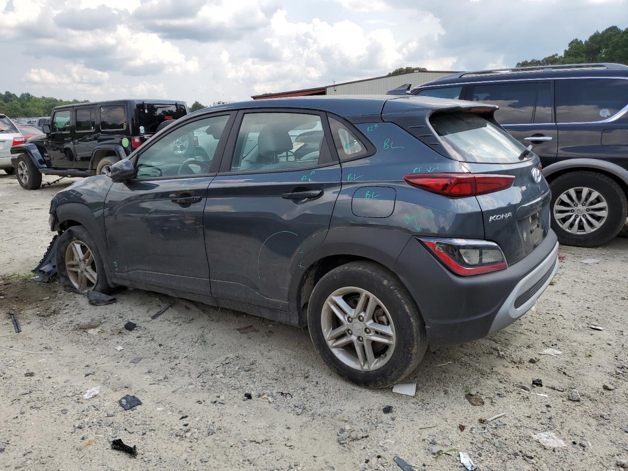 2022 HYUNDAI KONA SEL VIN:KM8K2CAB0NU867754