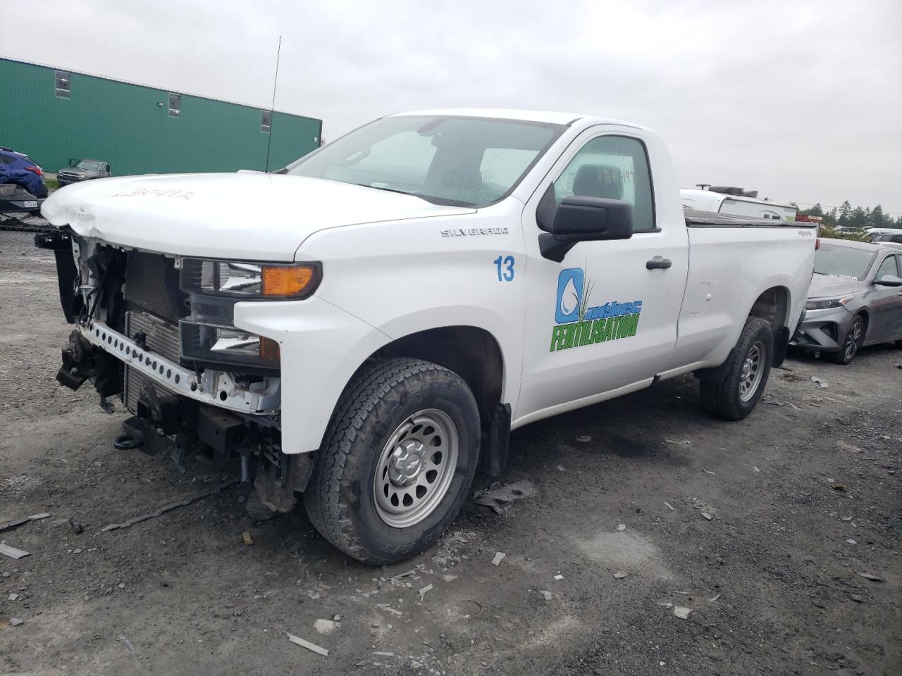2022 CHEVROLET SILVERADO LTD K1500 VIN:3GCNYAEK7NG143223