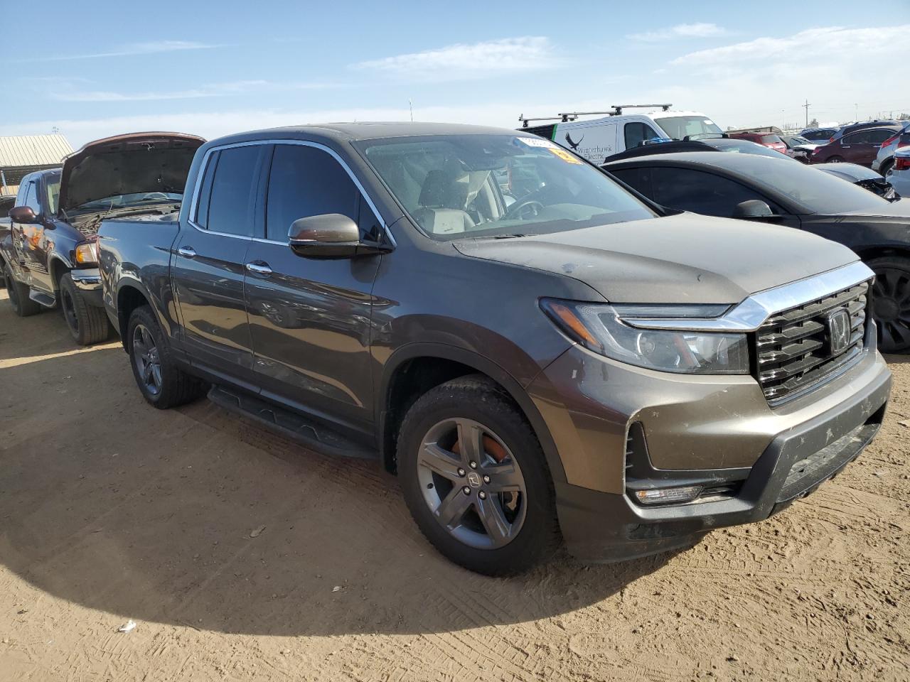 2022 HONDA RIDGELINE RTL VIN:5FPYK3F74NB029701