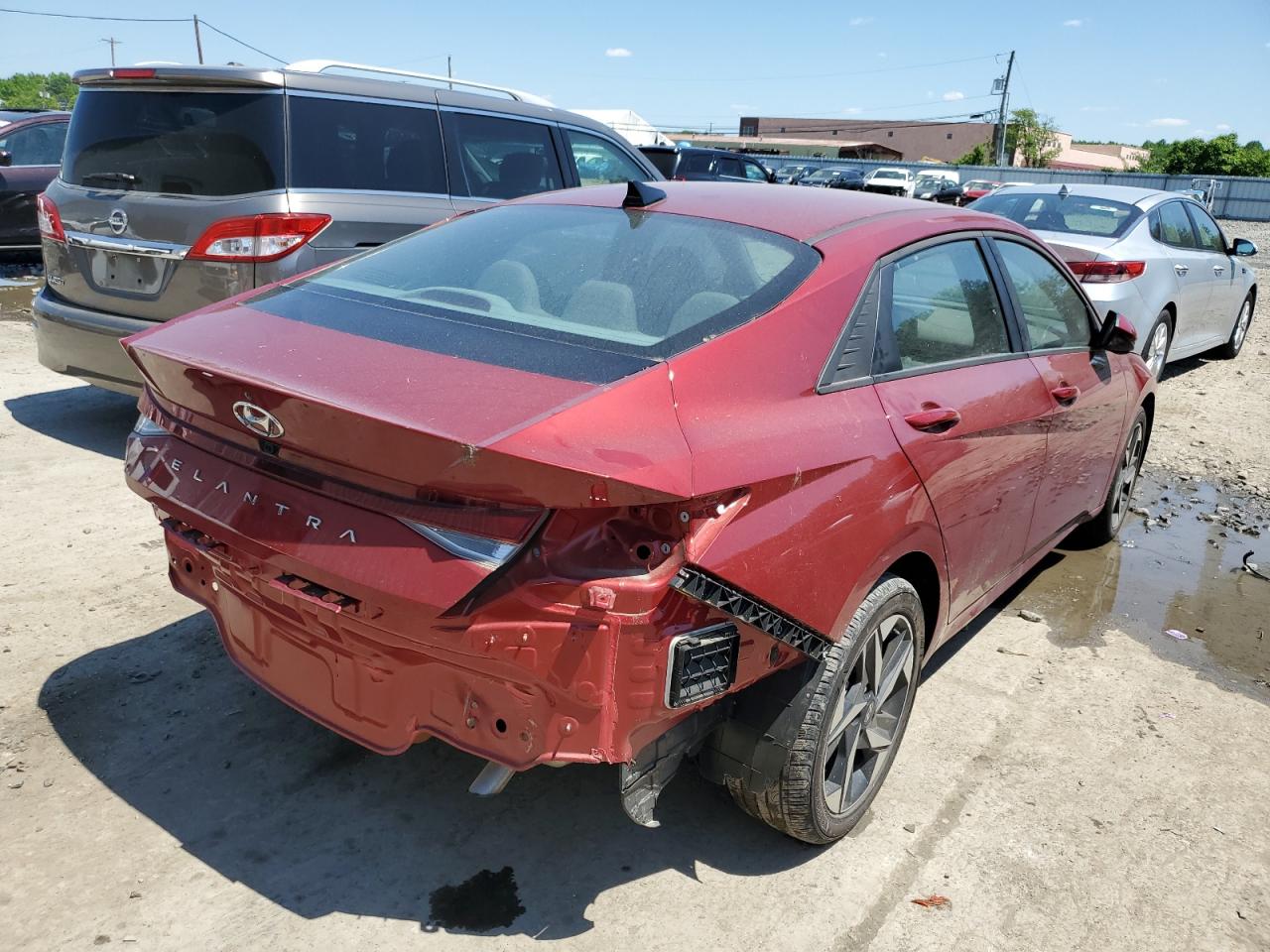 2023 HYUNDAI ELANTRA SEL VIN:KMHLS4AG5PU595775