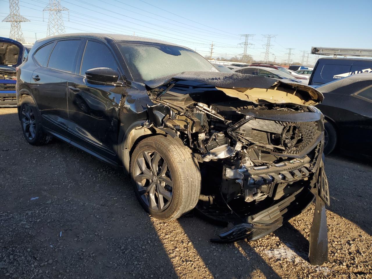 2023 ACURA MDX A-SPEC VIN:5J8YE1H0XPL031281