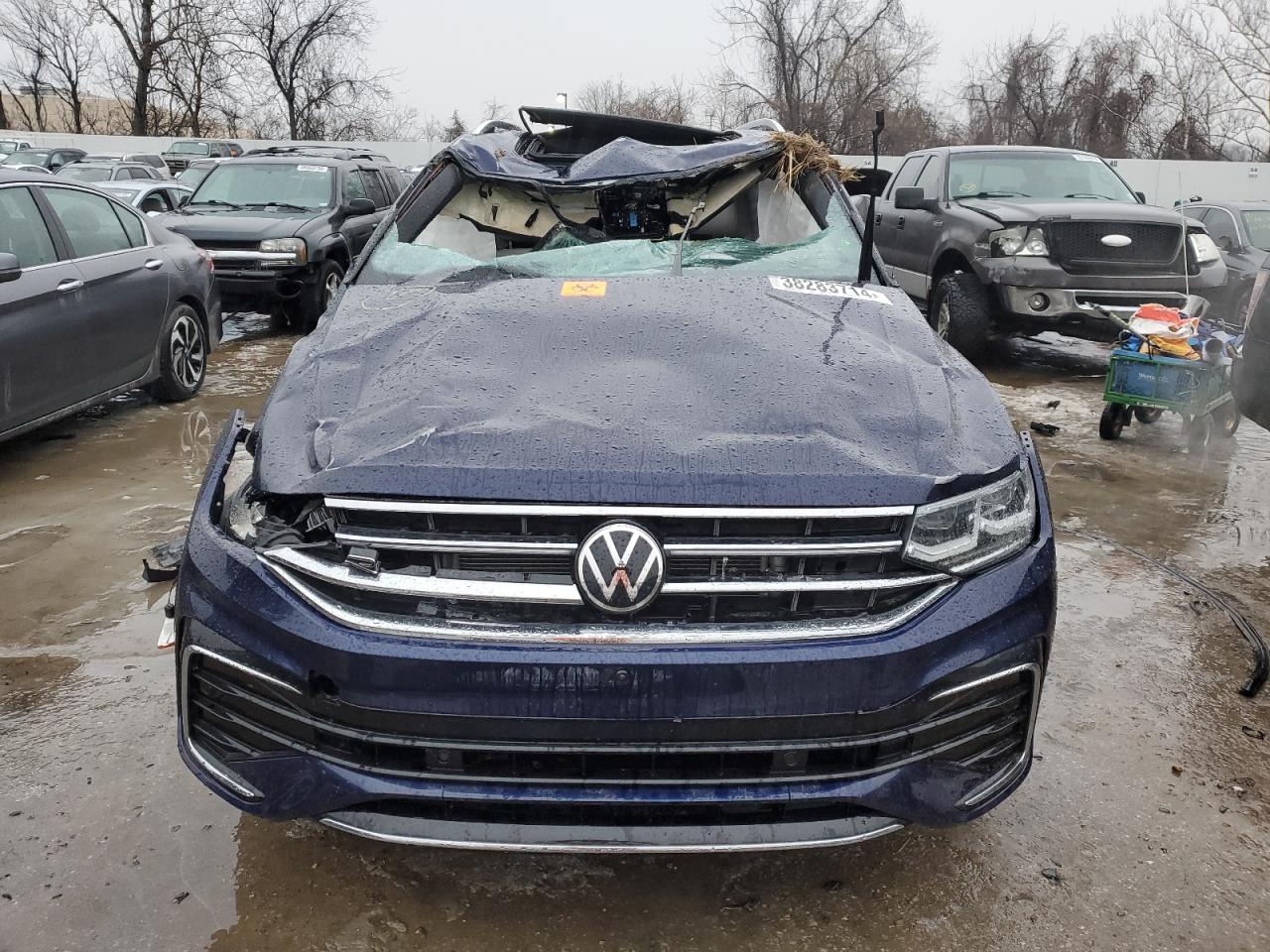 2022 VOLKSWAGEN TIGUAN SEL R-LINE VIN:1C4SJVAT9NS221376