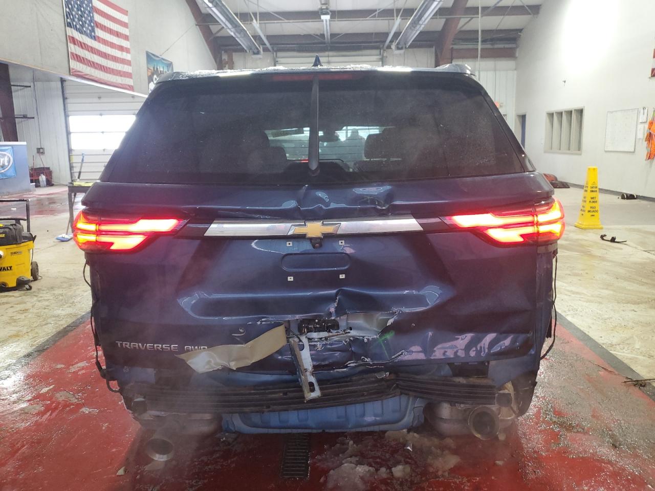 2022 CHEVROLET TRAVERSE LS VIN:1GNEVFKW6NJ127551