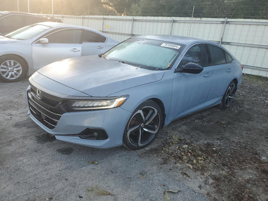 2022 HONDA ACCORD SPORT VIN:1HGCV1F3XNA006204