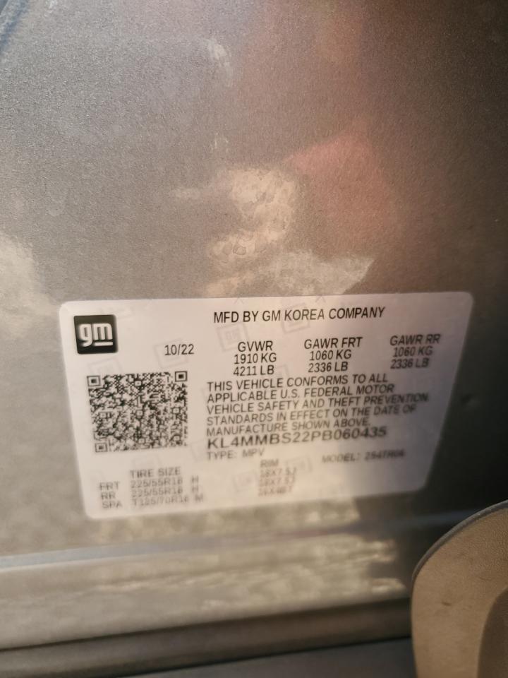 2023 BUICK ENCORE GX PREFERRED VIN:KNDPBCA24B7050517