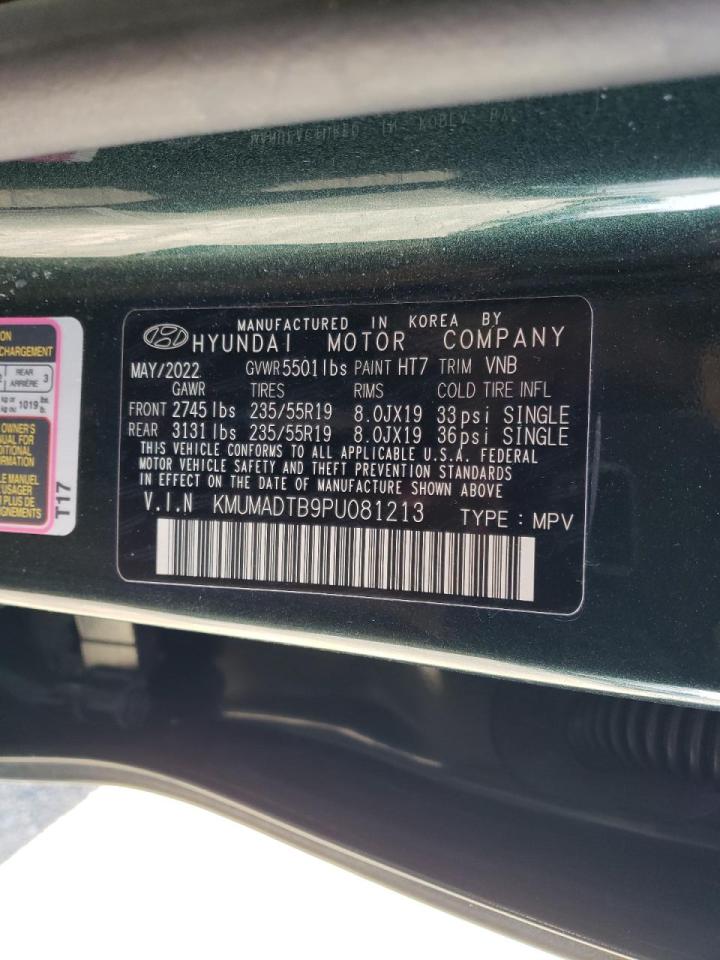 2023 GENESIS GV70 BASE VIN:KMUMADTB9PU081213