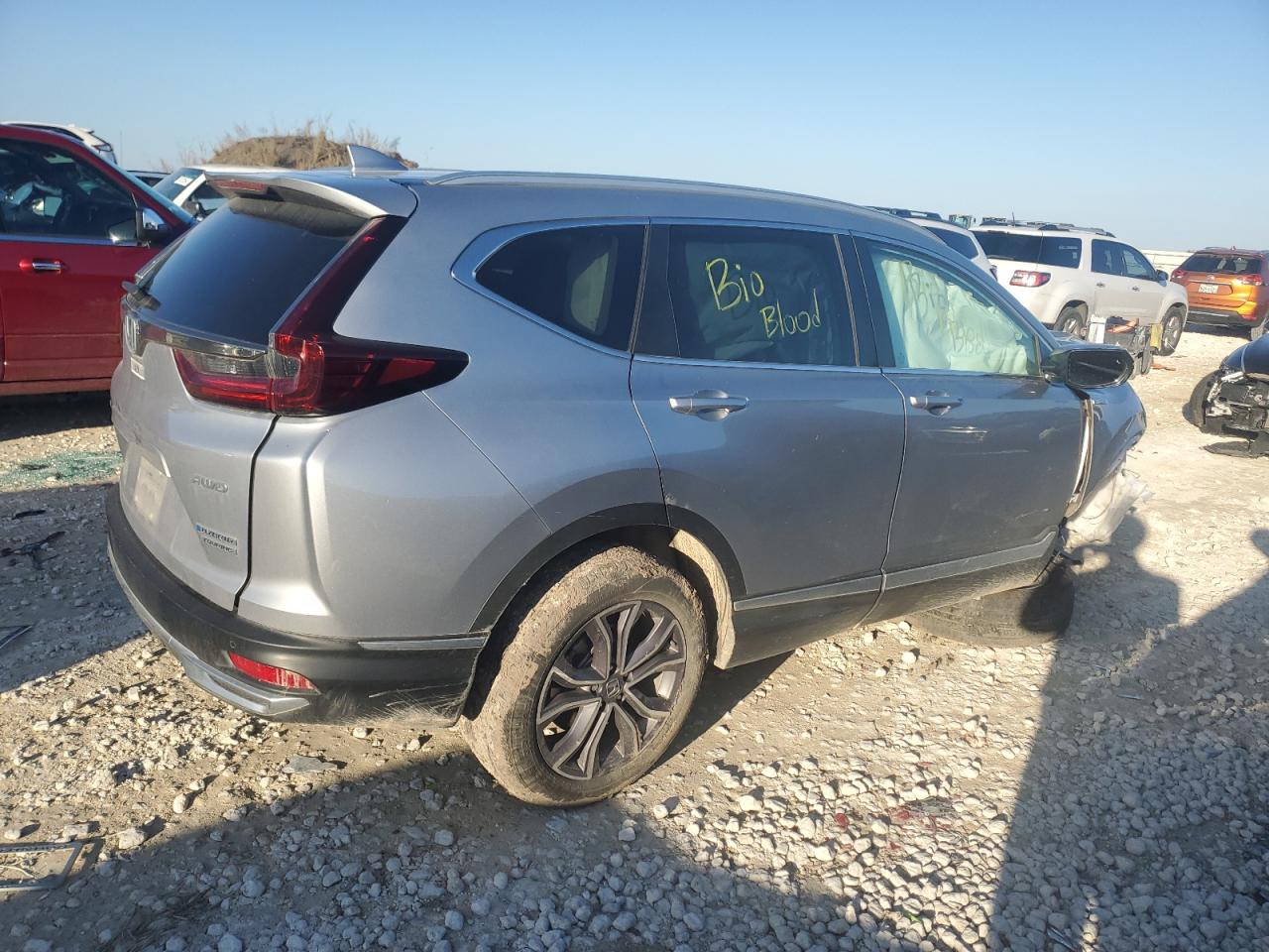 2022 HONDA CR-V TOURING VIN:5J6RT6H98NL026480