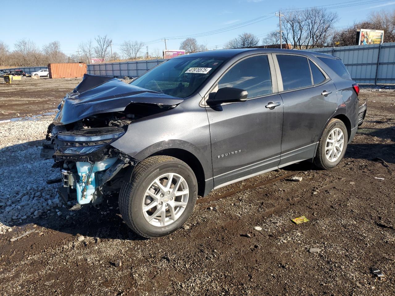 2022 CHEVROLET EQUINOX LS VIN:3GNAXHEV3NS156334