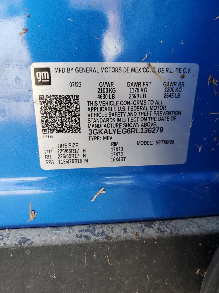 2024 GMC TERRAIN AT4 VIN:3GKALYEG6RL136279