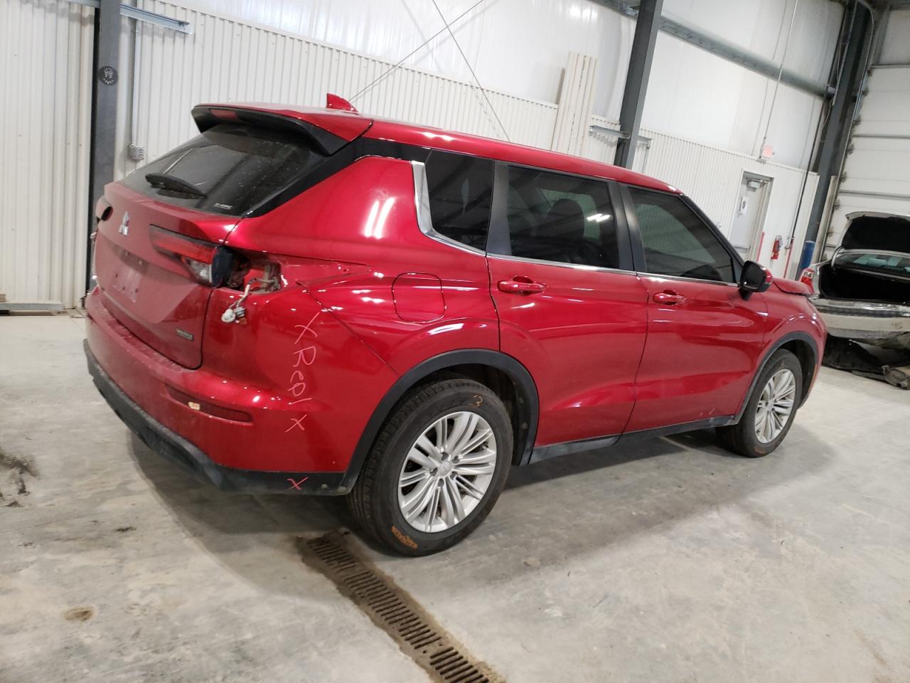 2022 MITSUBISHI OUTLANDER ES VIN:JA4J4TA8XNZ035754