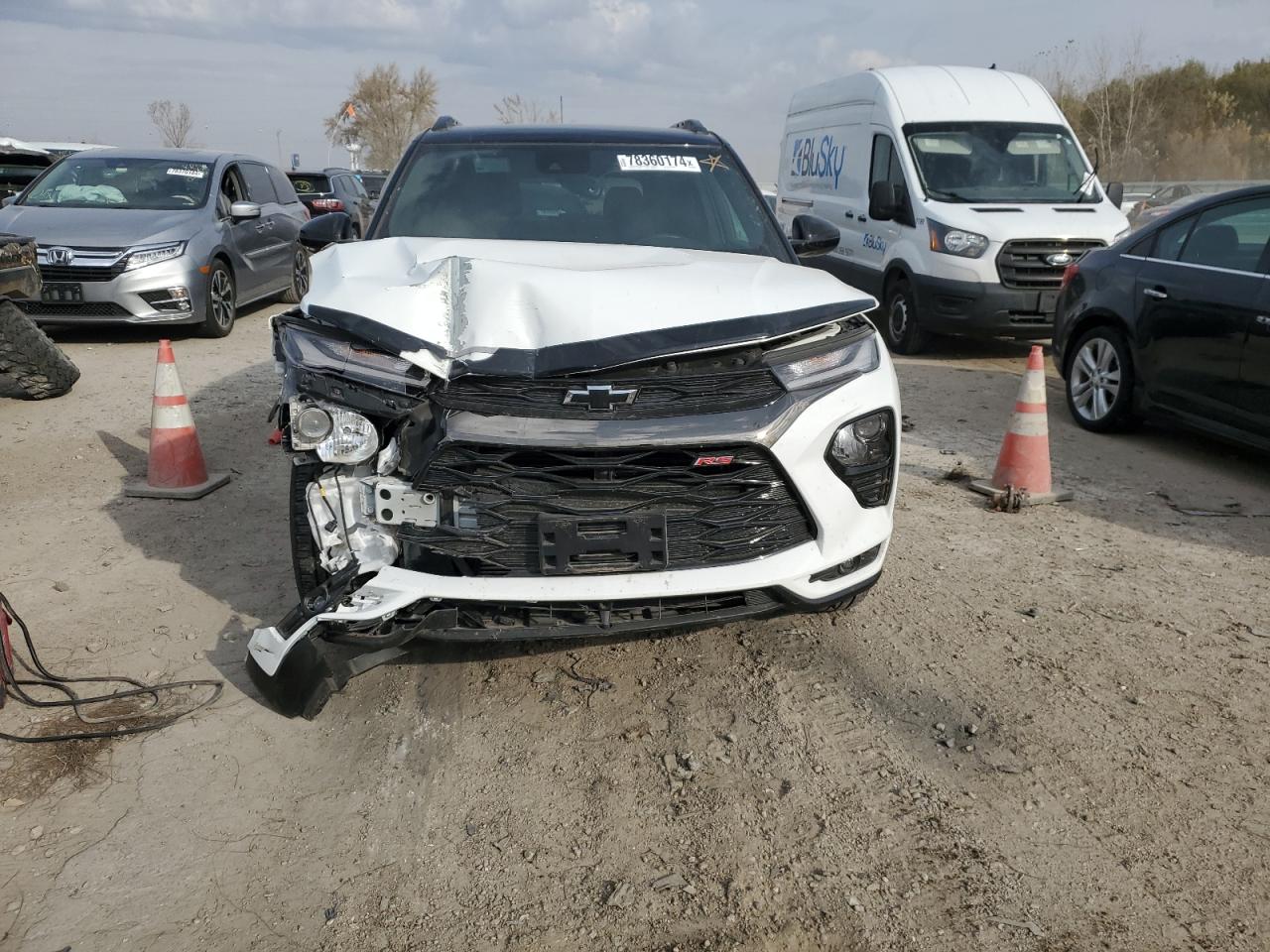 2023 CHEVROLET TRAILBLAZER RS VIN:KL79MUSL4PB150375