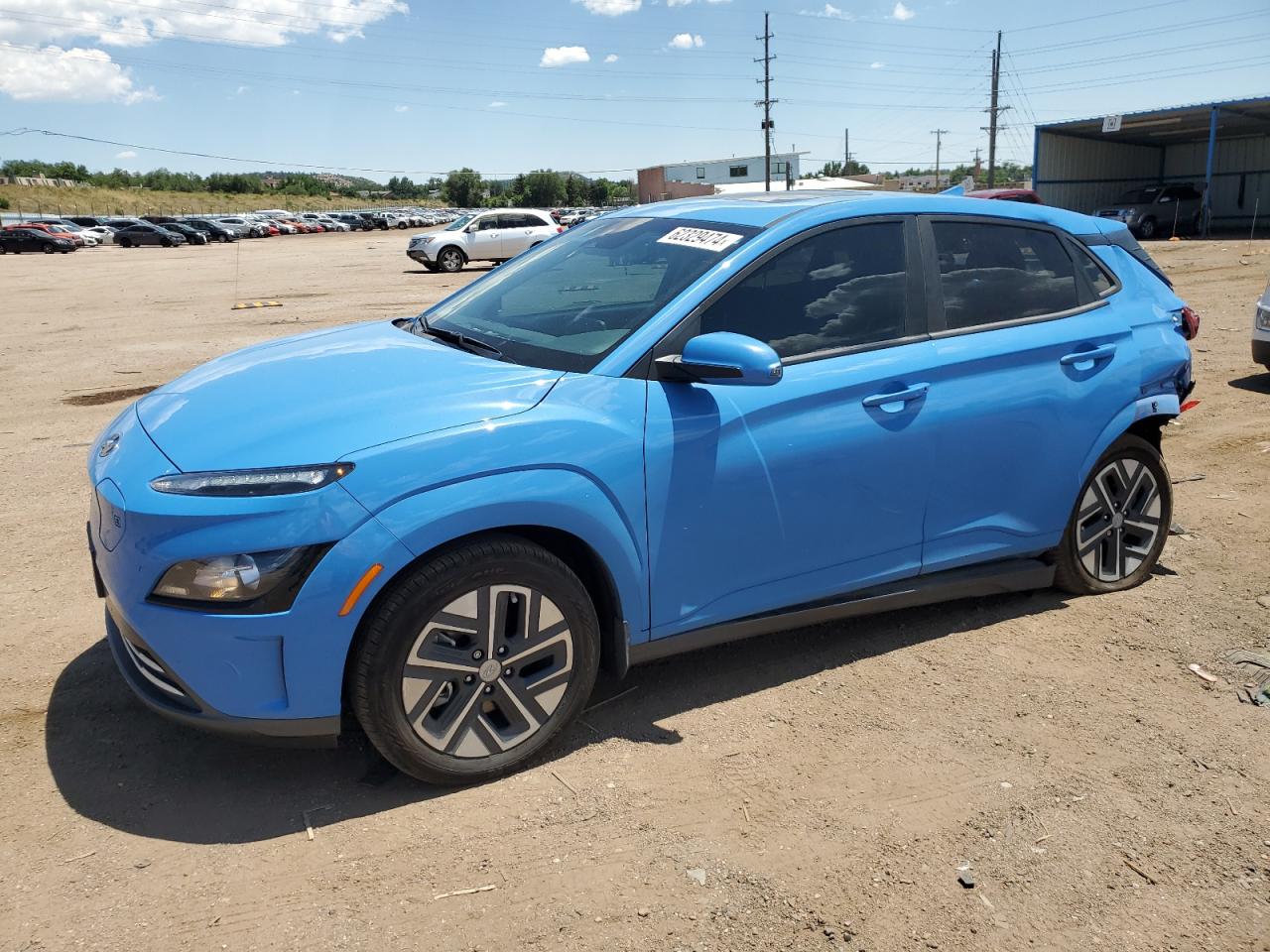 2022 HYUNDAI KONA SEL VIN:KM8K33AG5NU157421