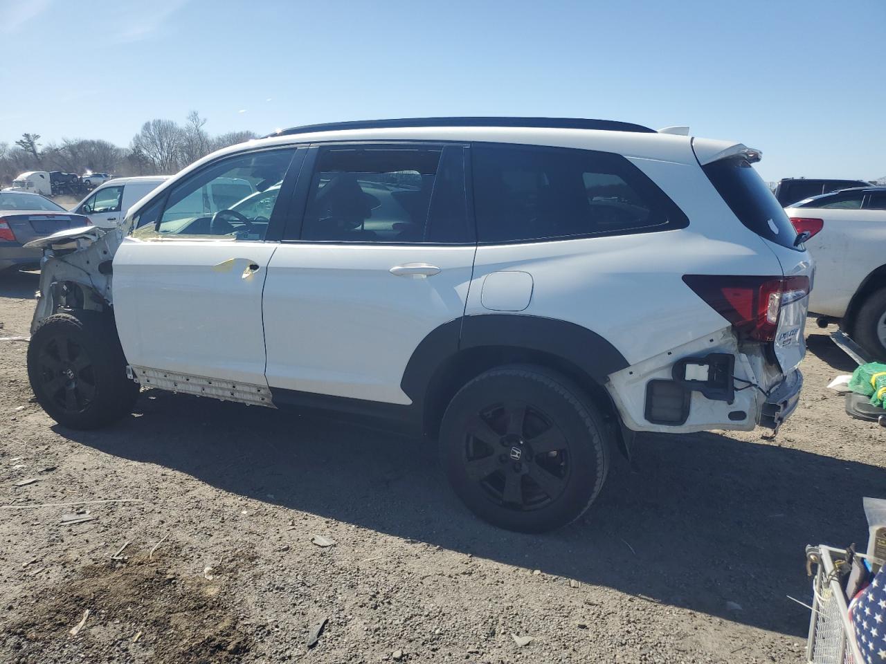 2022 HONDA PILOT TRAILSPORT VIN:5FNYF6H88NB030094