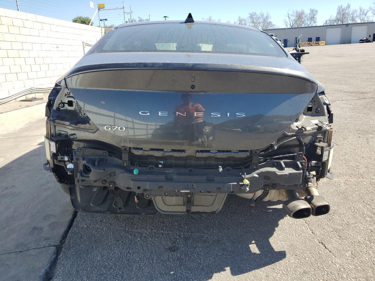 2023 GENESIS G70 BASE VIN:KMTG34TA4PU135150