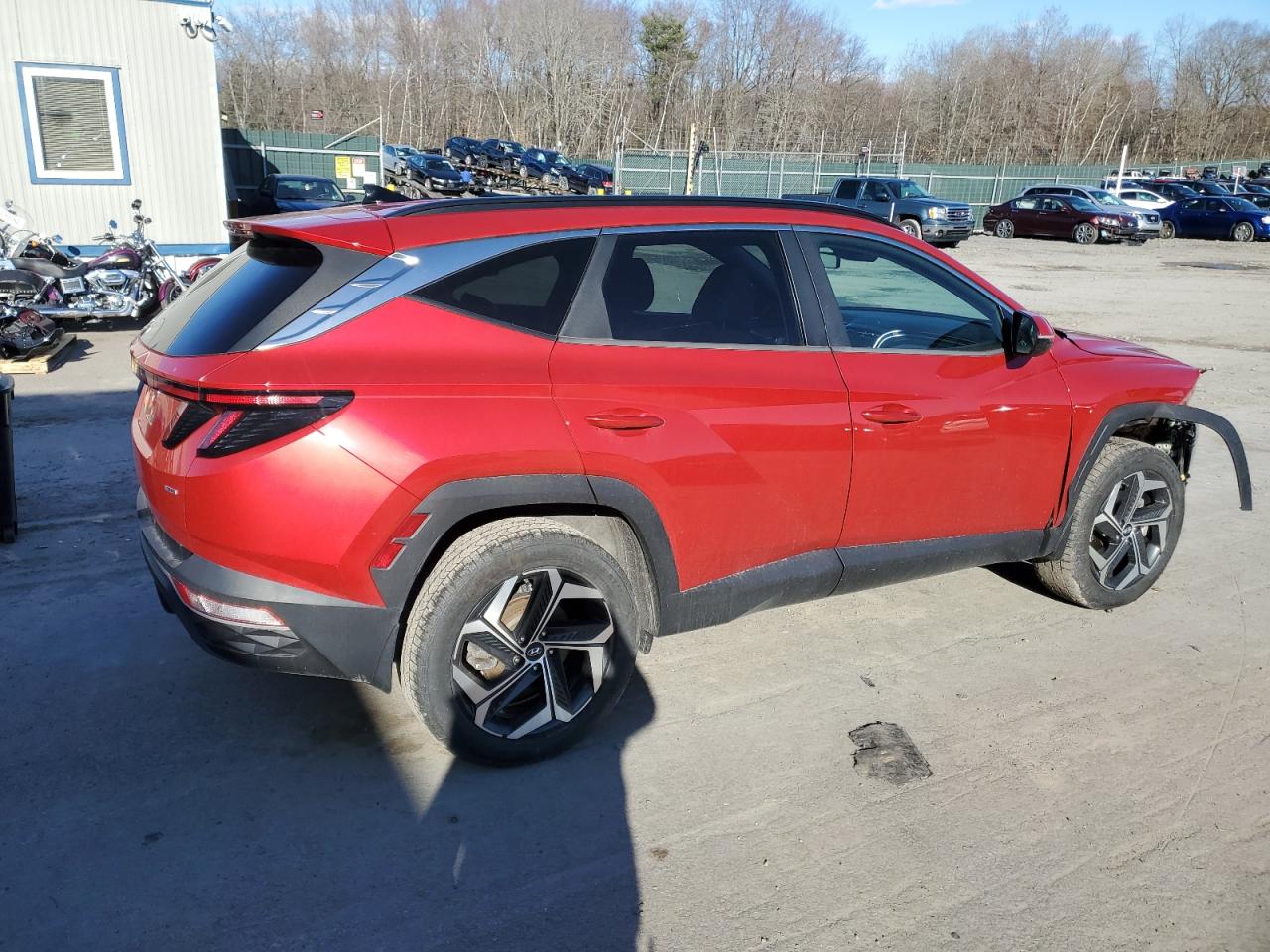 2022 HYUNDAI TUCSON SEL VIN:5NMJFCAE2NH063588