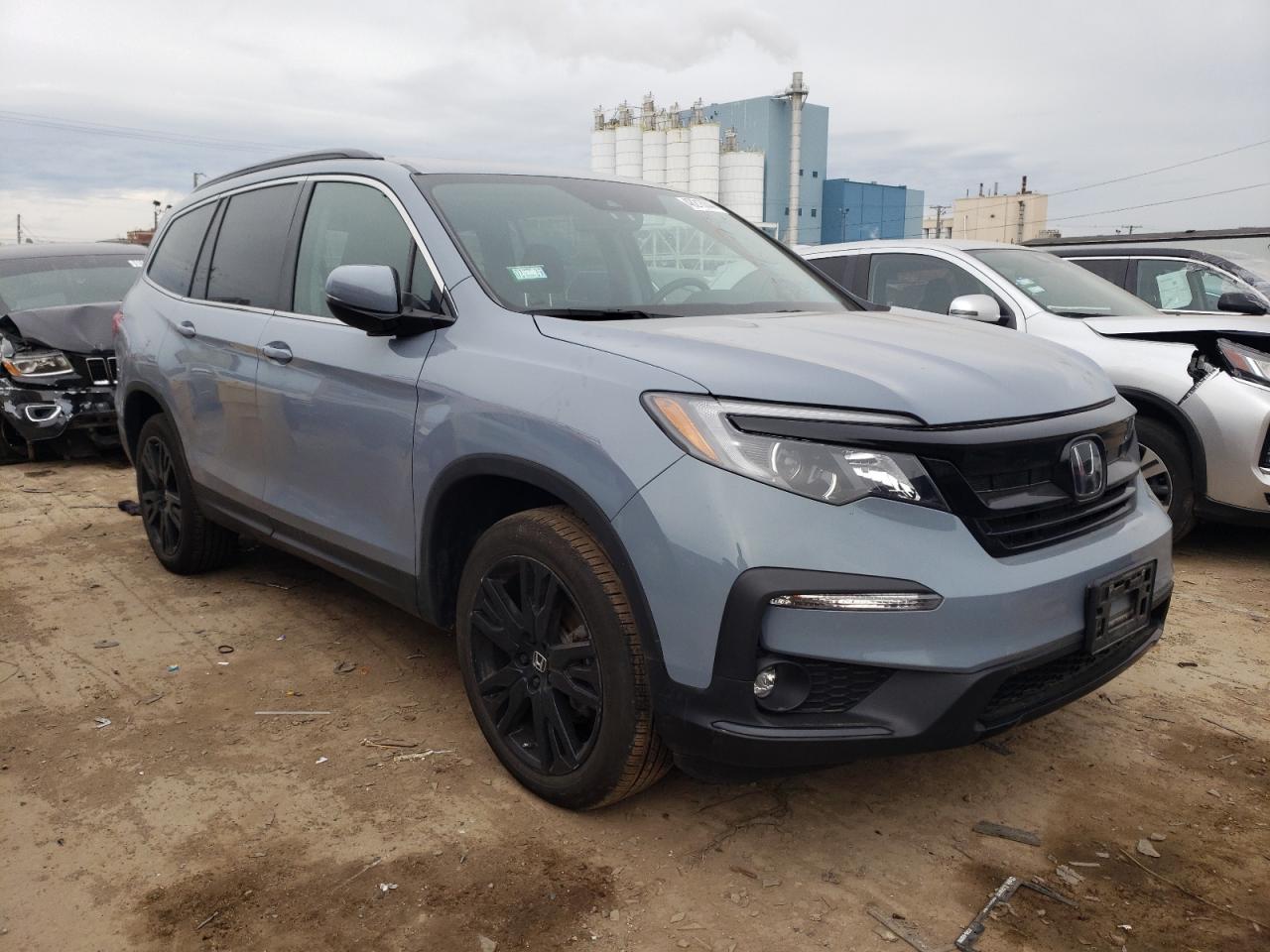 2022 HONDA PILOT SE VIN:5FNYF6H22NB097673