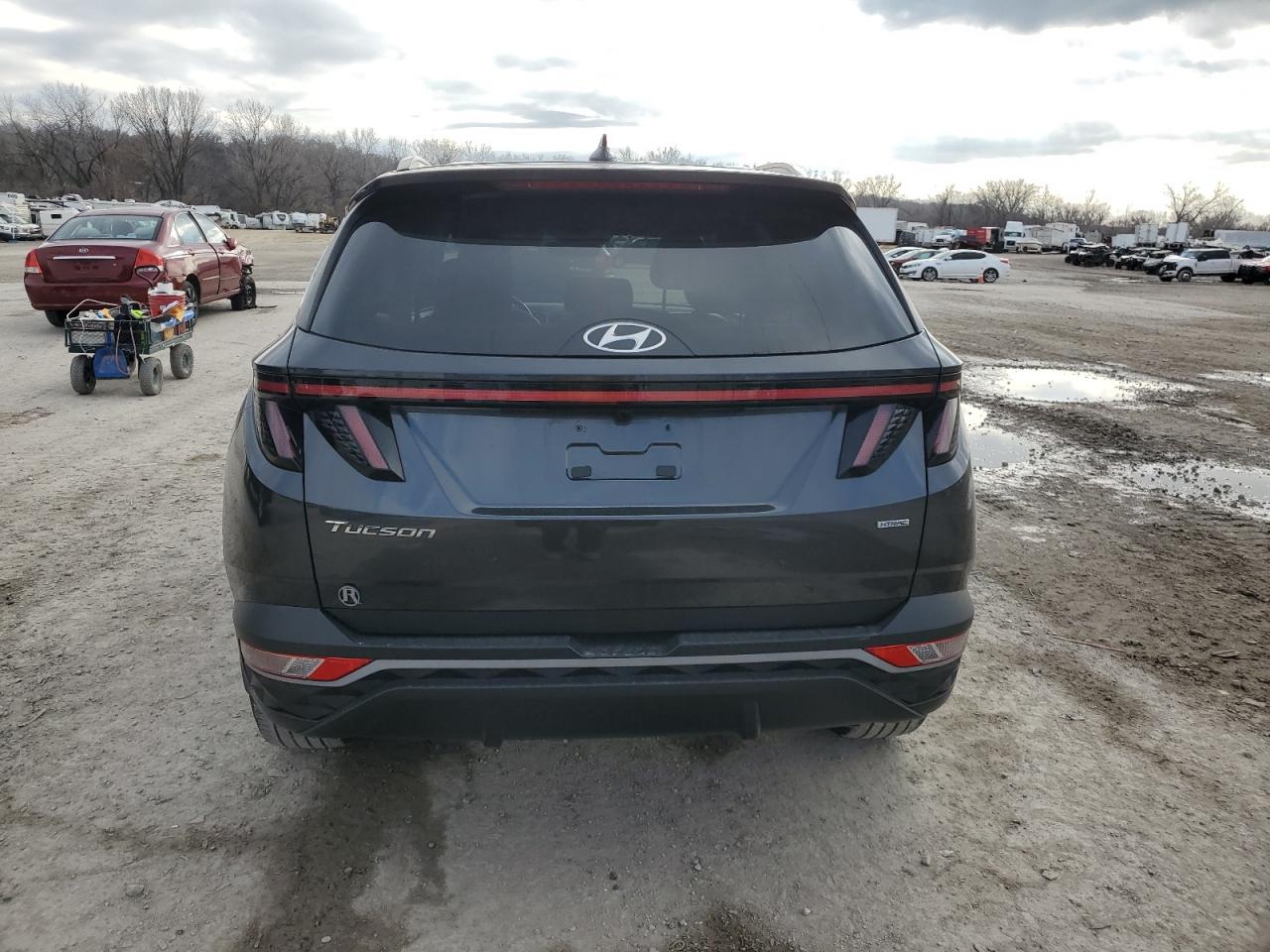 2022 HYUNDAI TUCSON SEL VIN:5NMJCCAE9NH148453