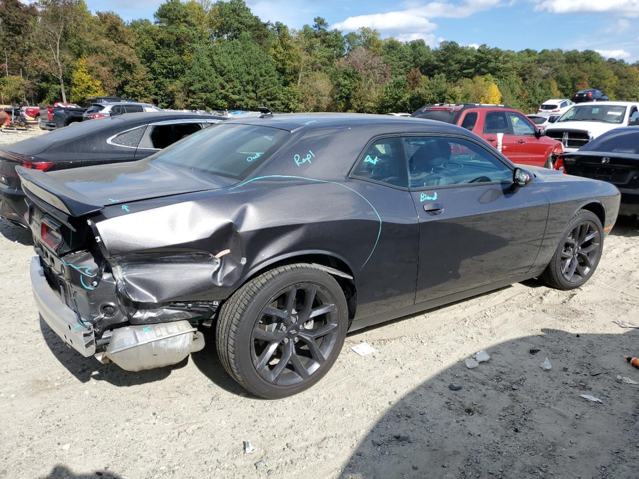 2023 DODGE CHALLENGER SXT VIN:2C3CDZAG1PH649012