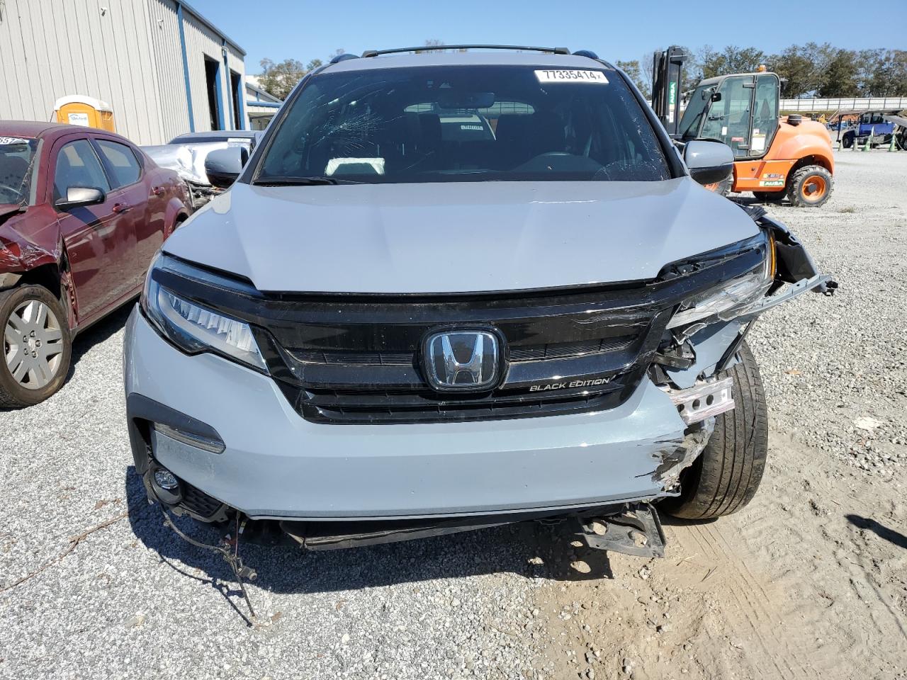 2022 HONDA PILOT BLACK VIN:5FNYF6H73NB039423