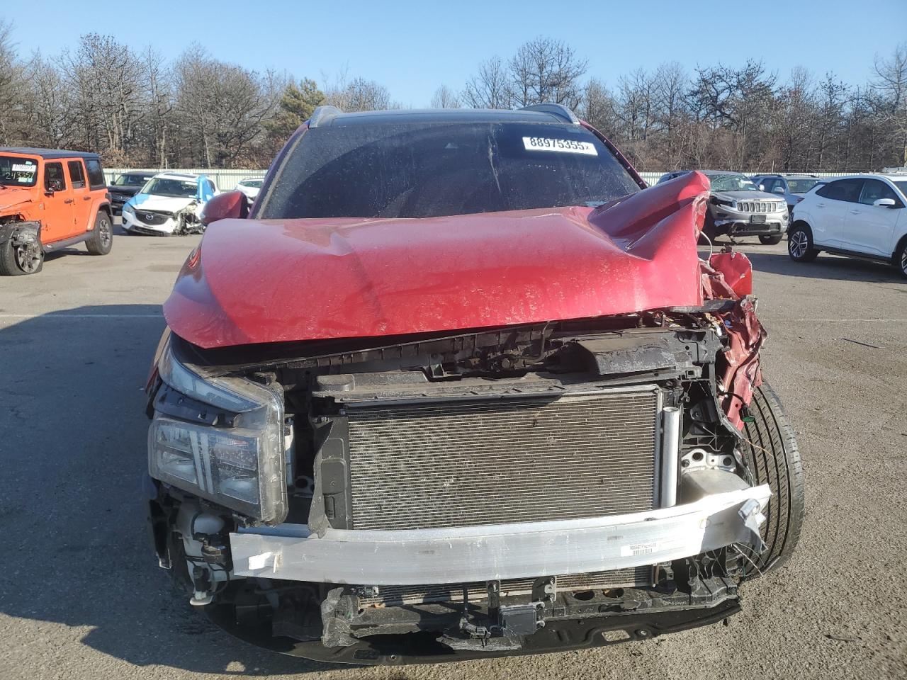 2022 HYUNDAI SANTA FE SEL VIN:5NMS3DAJ6NH432548