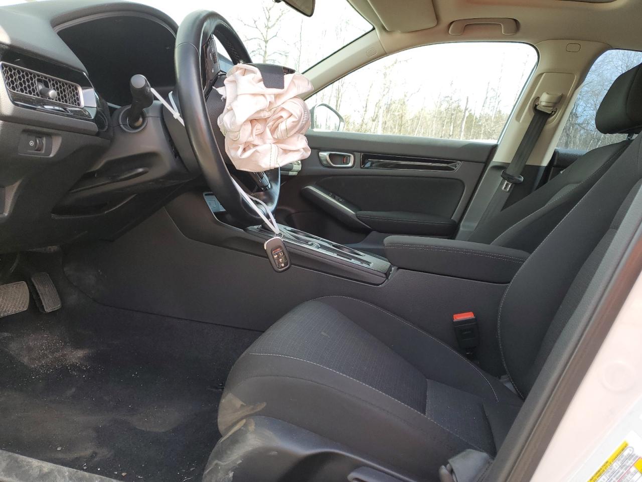 2022 HONDA CIVIC EX VIN:2HGFE2F31NH116272