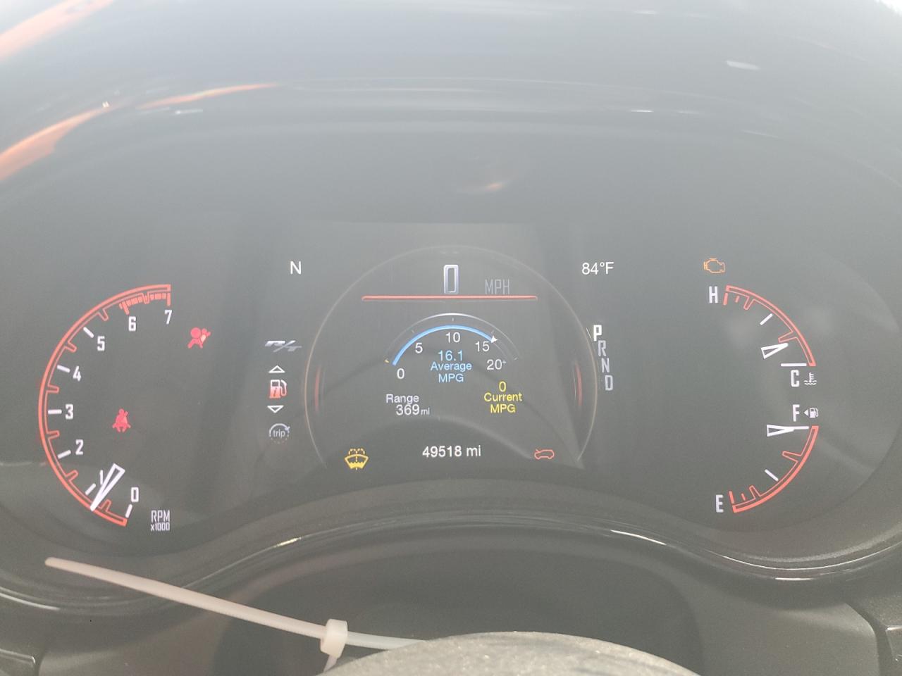 2022 DODGE DURANGO R/T VIN:1C4SDHCT5NC194998