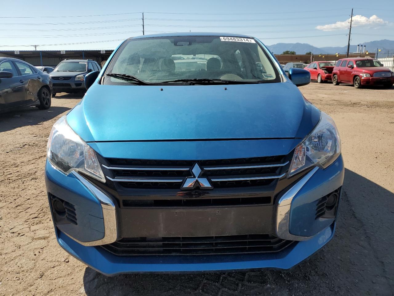 2022 MITSUBISHI MIRAGE ES VIN:ML32AUHJ4NH007748