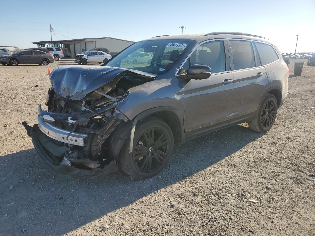 2022 HONDA PILOT SE VIN:5FNYF5H21NB018715