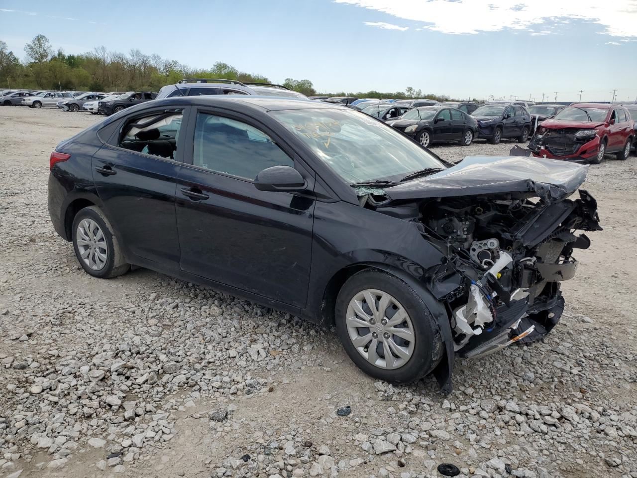 2022 HYUNDAI ACCENT SE VIN:3KPC24A60NE154904