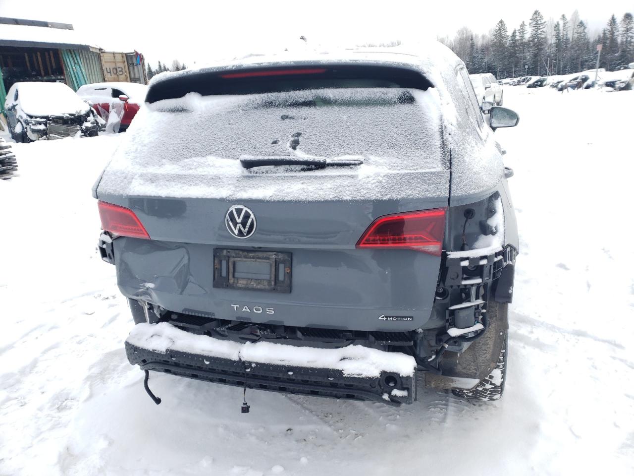 2022 VOLKSWAGEN TAOS SEL VIN:3VV2X7B20NM030861