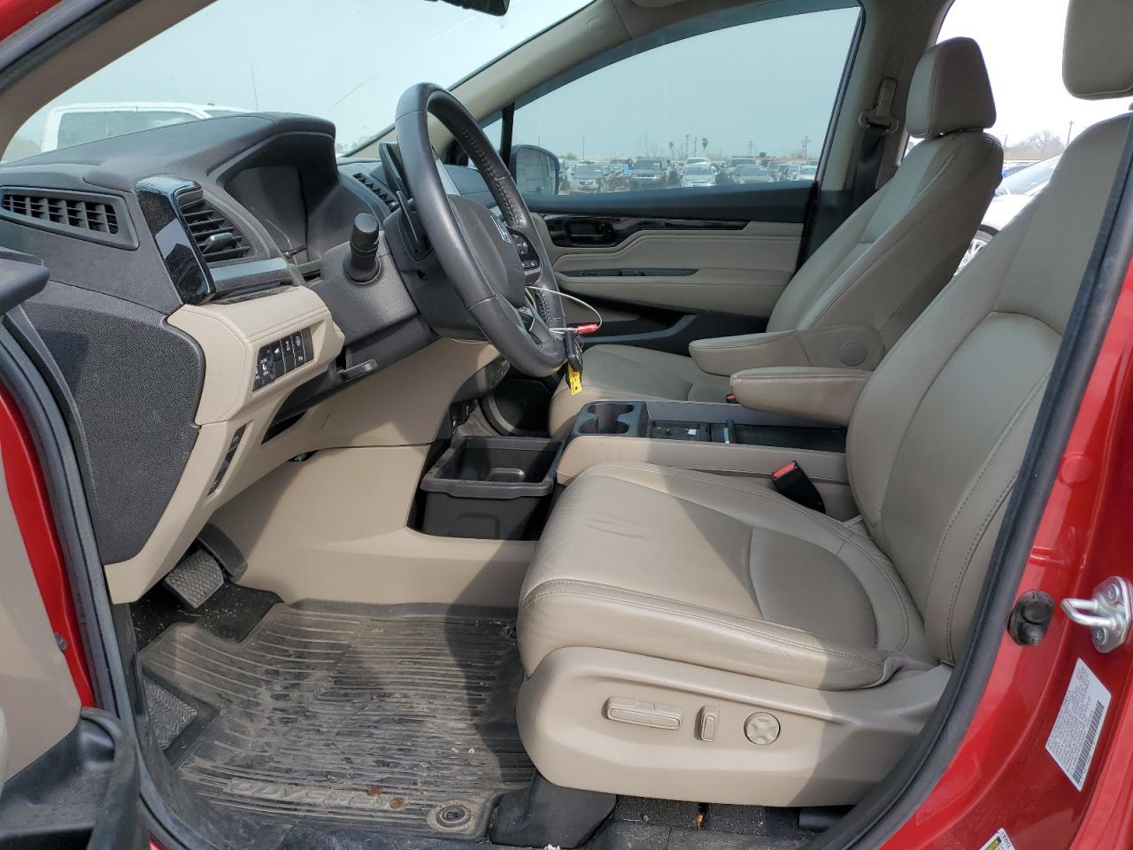 2022 HONDA ODYSSEY TOURING VIN:5FNRL6H87NB044291