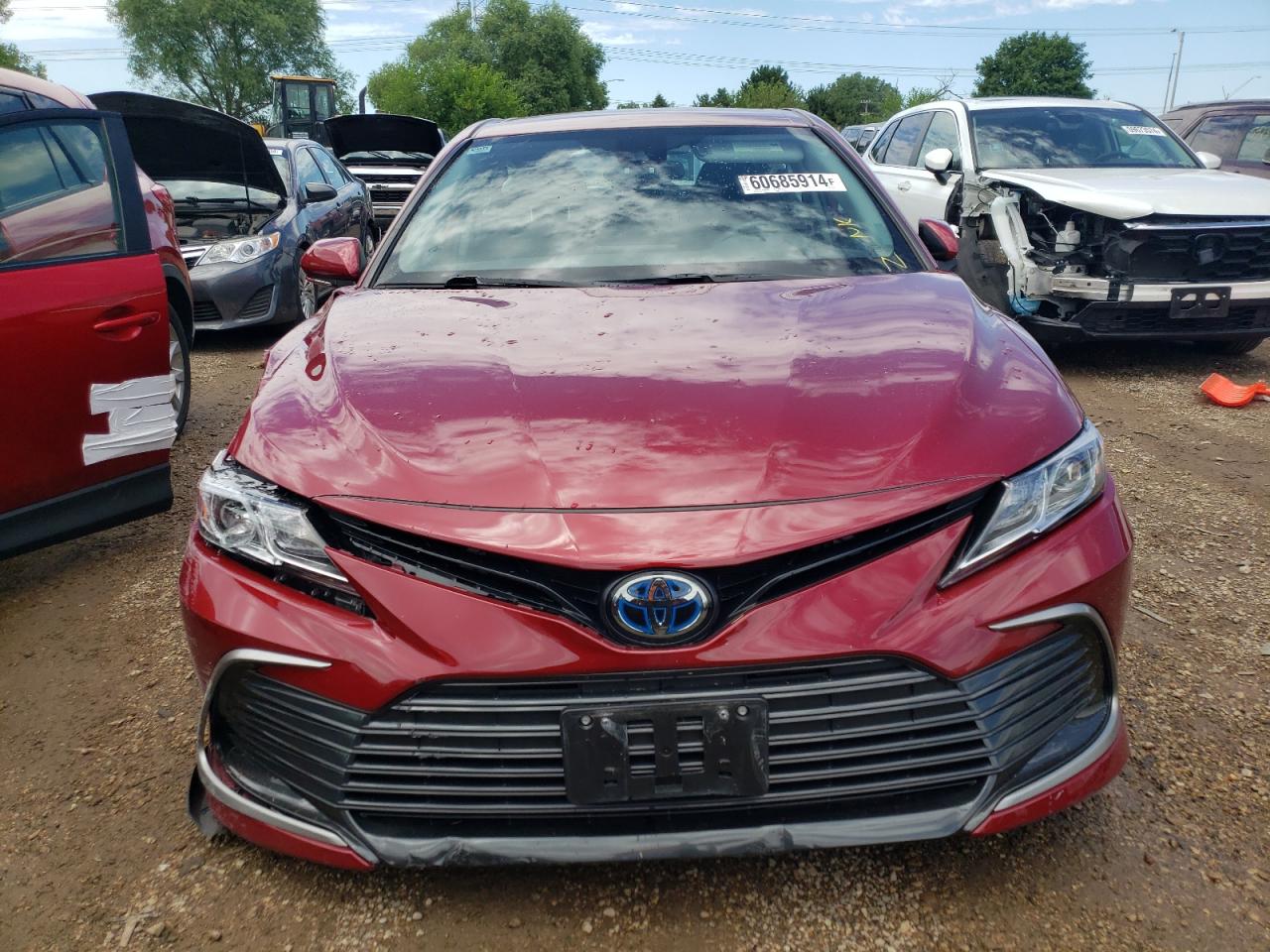 2022 TOYOTA CAMRY LE VIN:4T1C31AK0NU038611