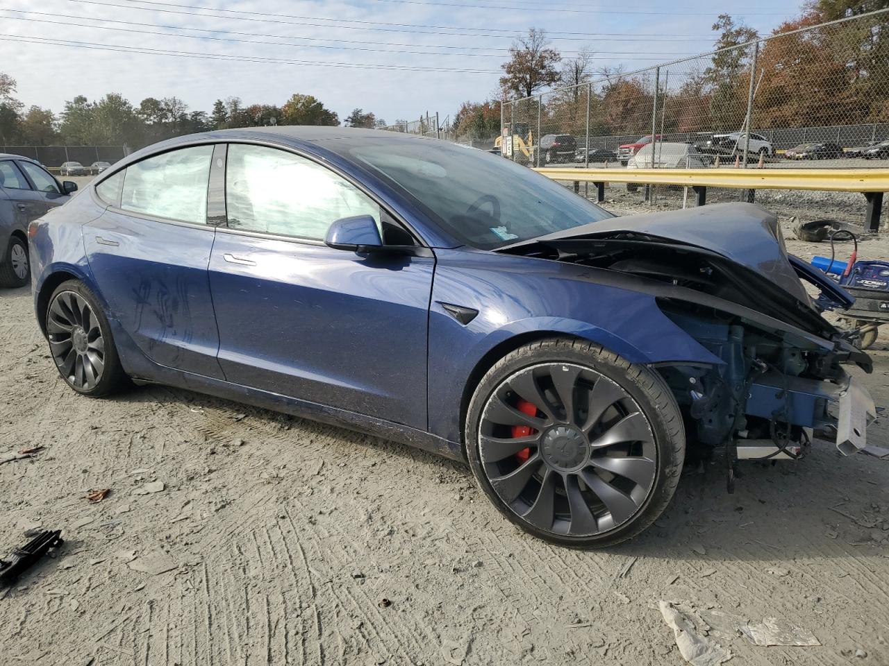 2022 TESLA MODEL 3  VIN:5YJ3E1ECXNF108237