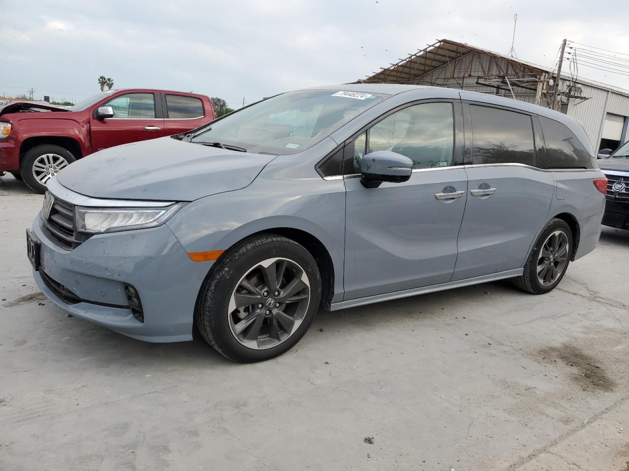 2023 HONDA ODYSSEY ELITE VIN:5FNRL6H90PB013587