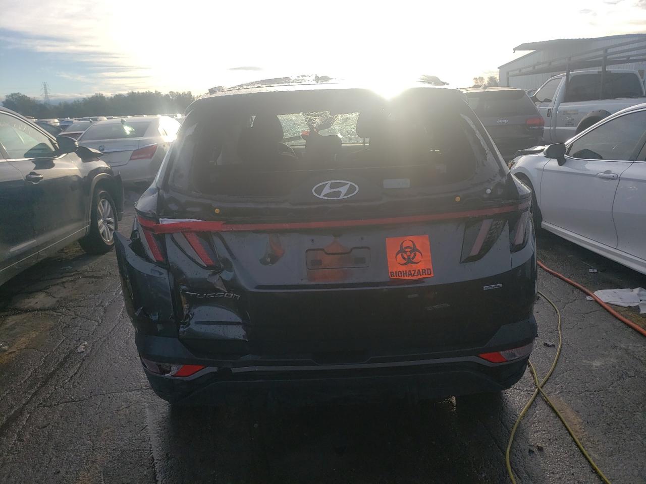 2022 HYUNDAI TUCSON SEL VIN:5NMJBCAE0NH038684