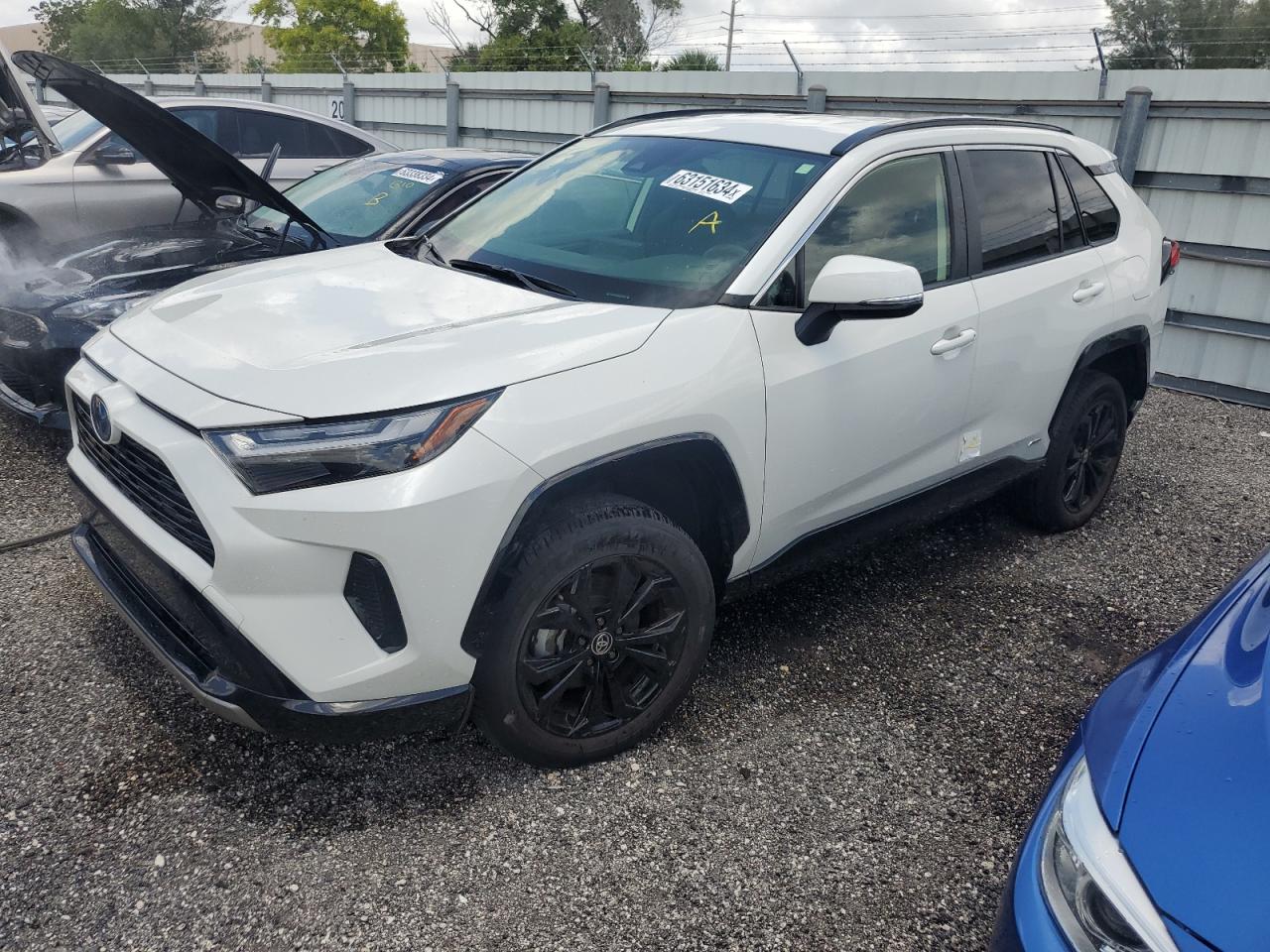 2022 TOYOTA RAV4 SE VIN:JTM16RFV6NJ018921