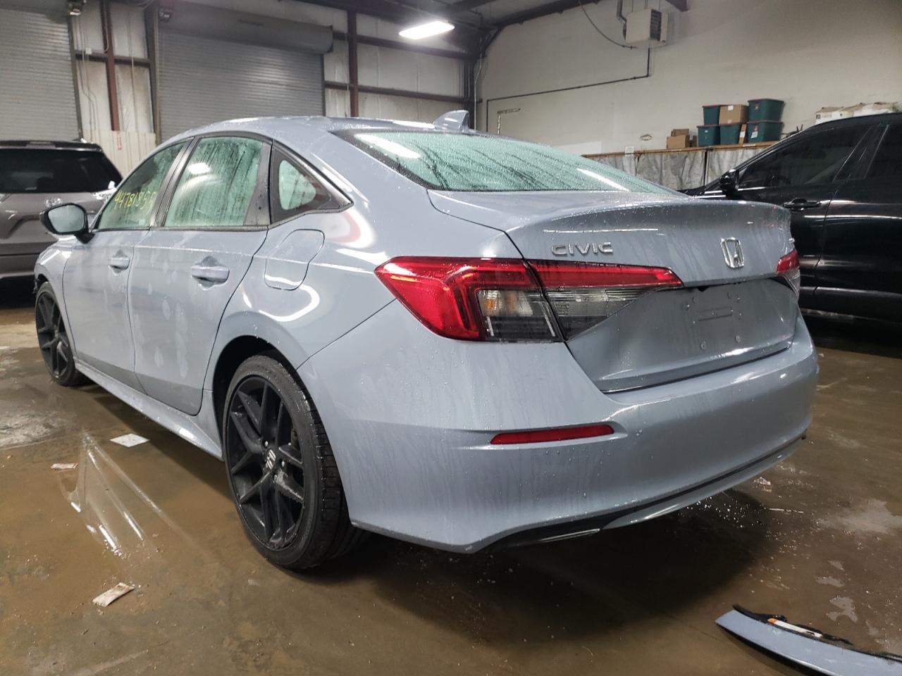2022 HONDA CIVIC SPORT VIN:2HGFE2F58NH542252