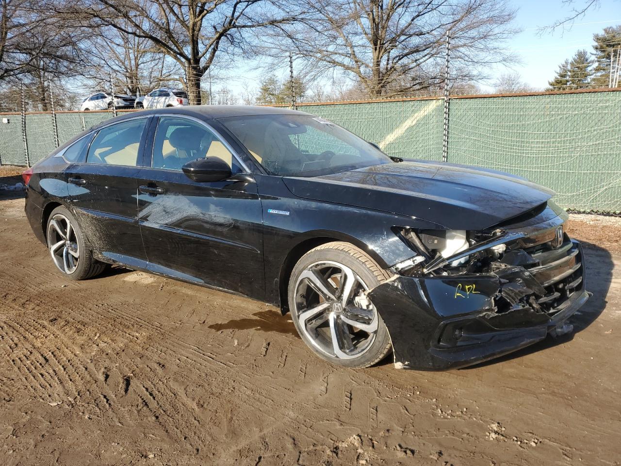 2022 HONDA ACCORD HYBRID SPORT VIN:1HGCV3F22NA036476