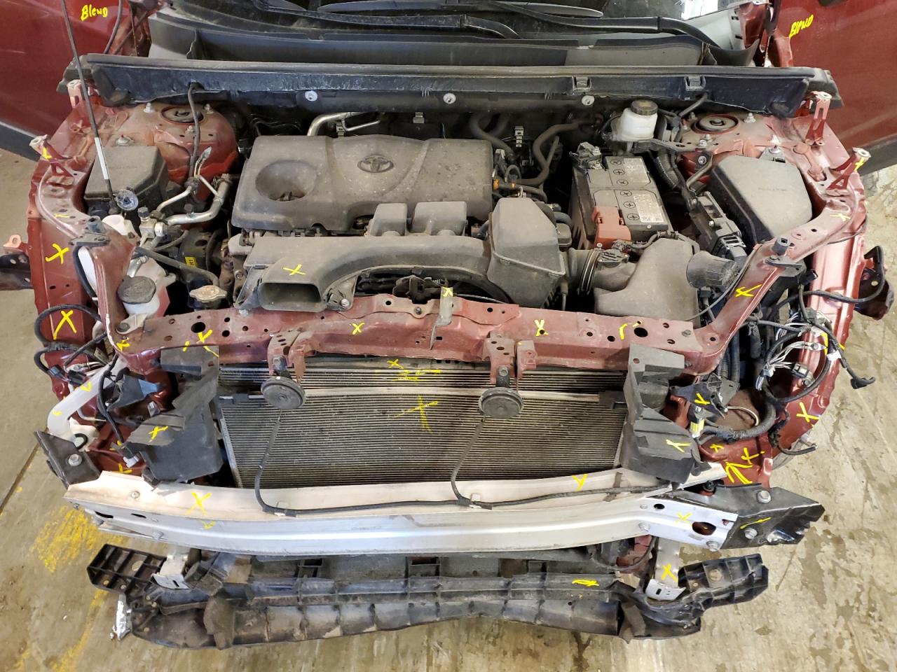 2022 TOYOTA RAV4 XLE VIN:2T3P1RFVXNW311781