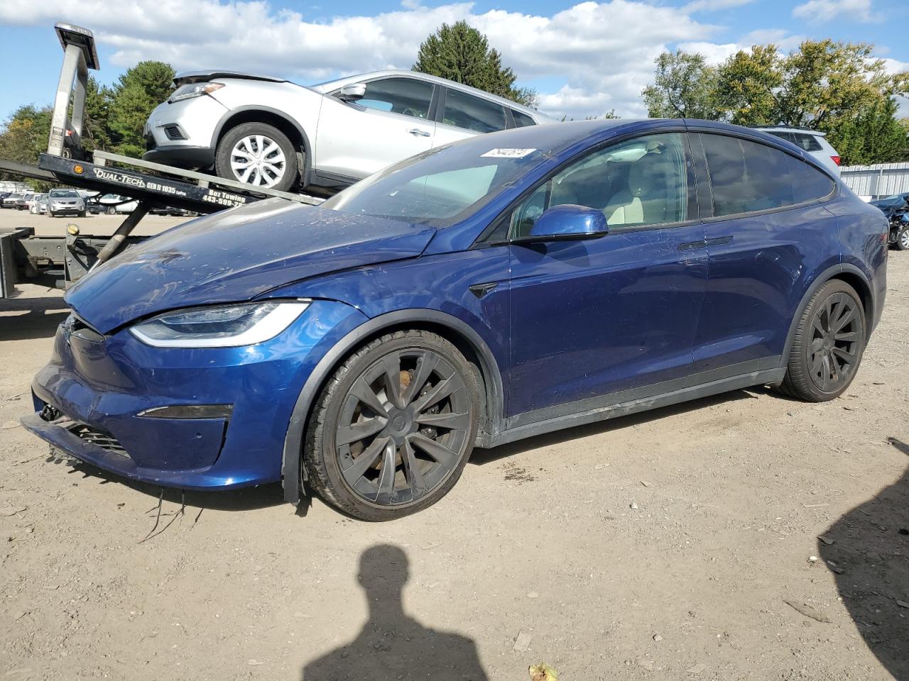2022 TESLA MODEL X  VIN:7SAXCAE54NF351943