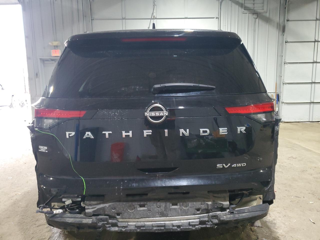 2022 NISSAN PATHFINDER SV VIN:5N1DR3BC1NC216859