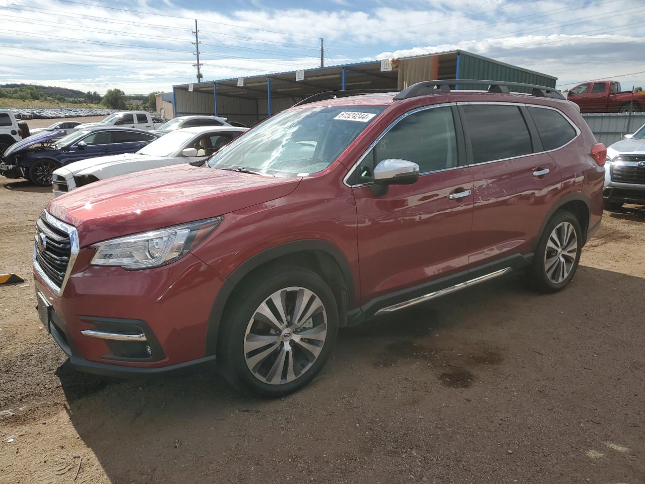 2022 SUBARU ASCENT TOURING VIN:4S4WMARD0N3458813