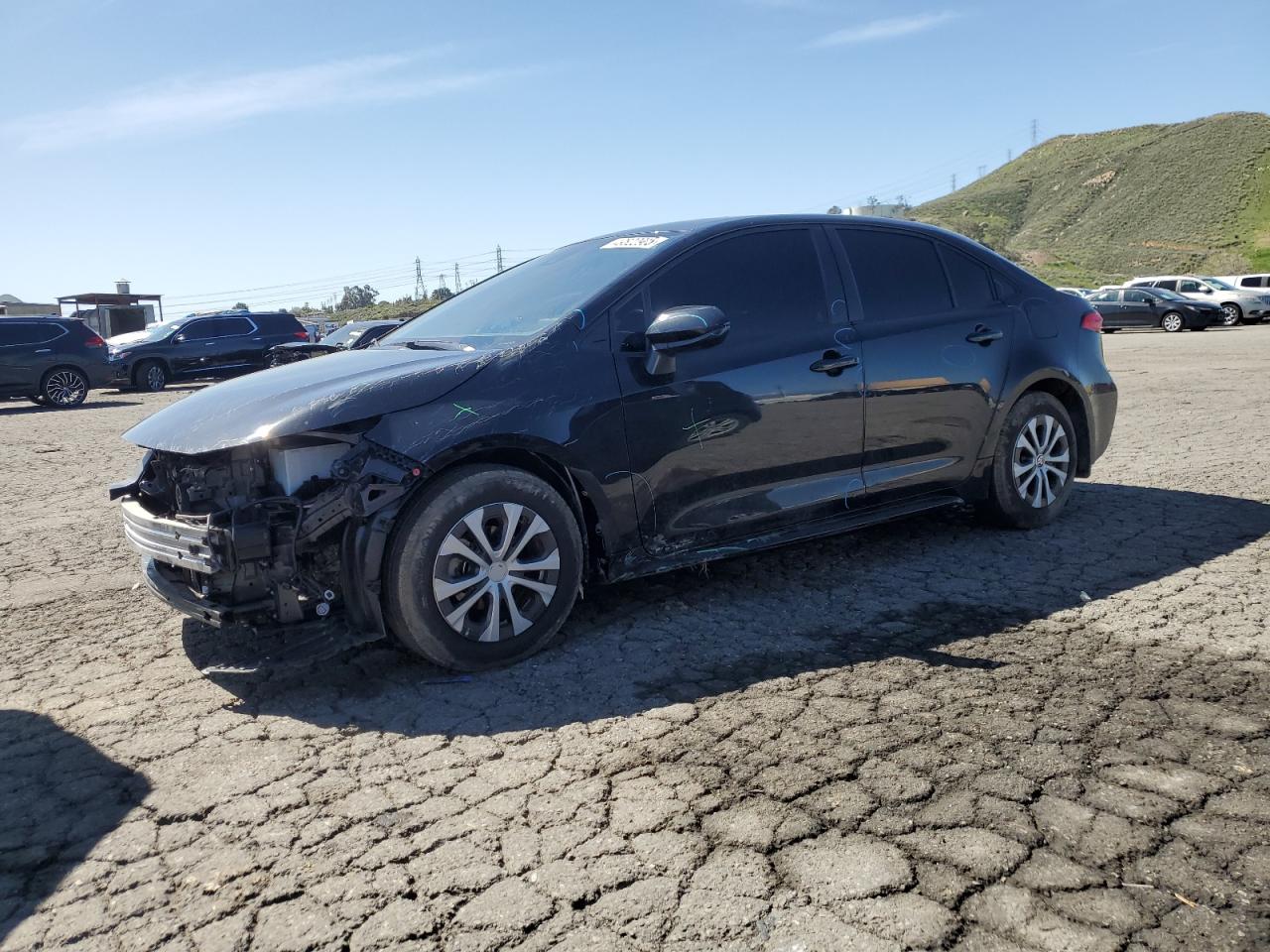 2022 TOYOTA COROLLA LE VIN:JTDEAMDE3NJ059500