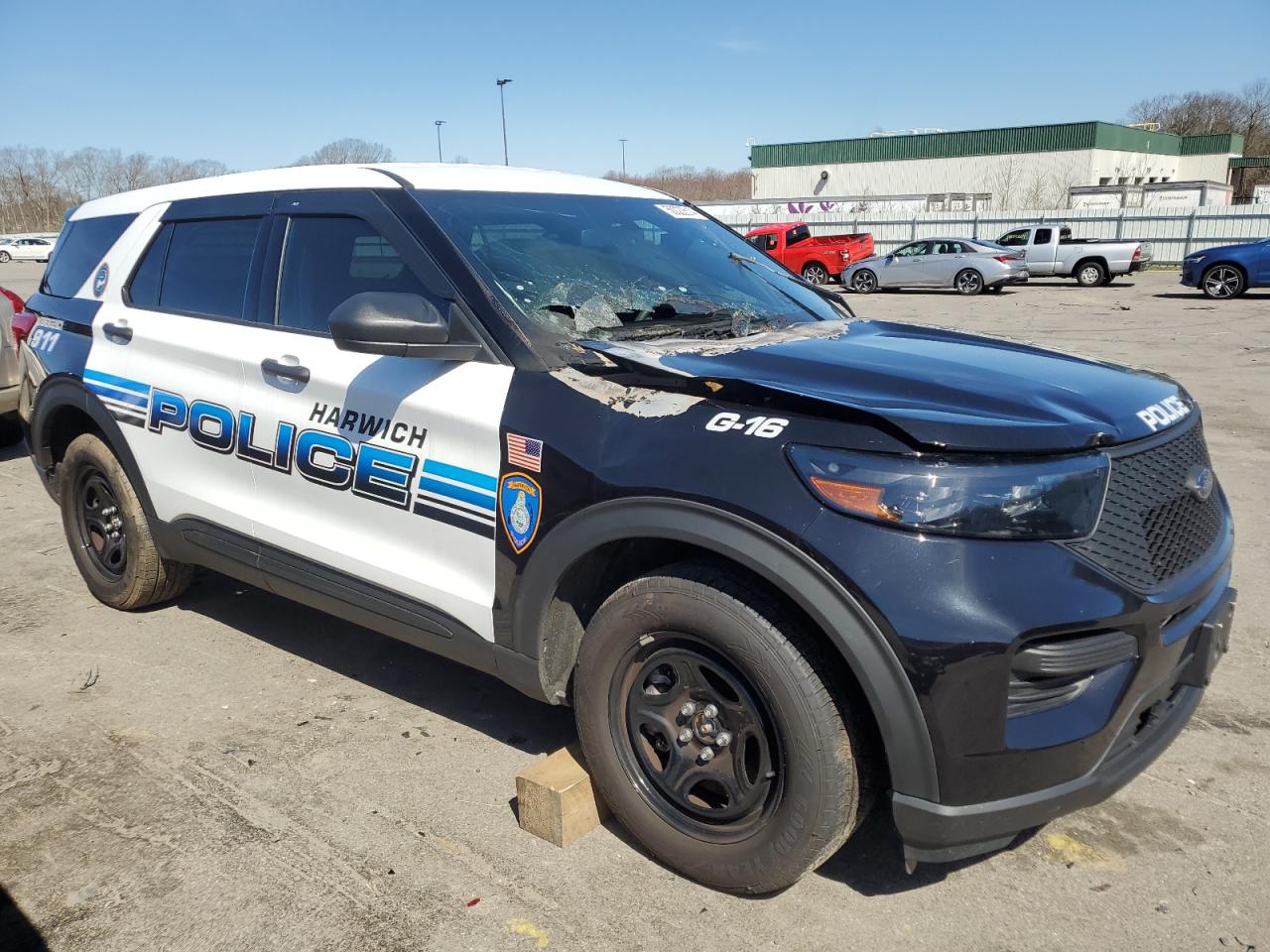 2022 FORD EXPLORER POLICE INTERCEPTOR VIN:1FM5K8AB3NGB49365