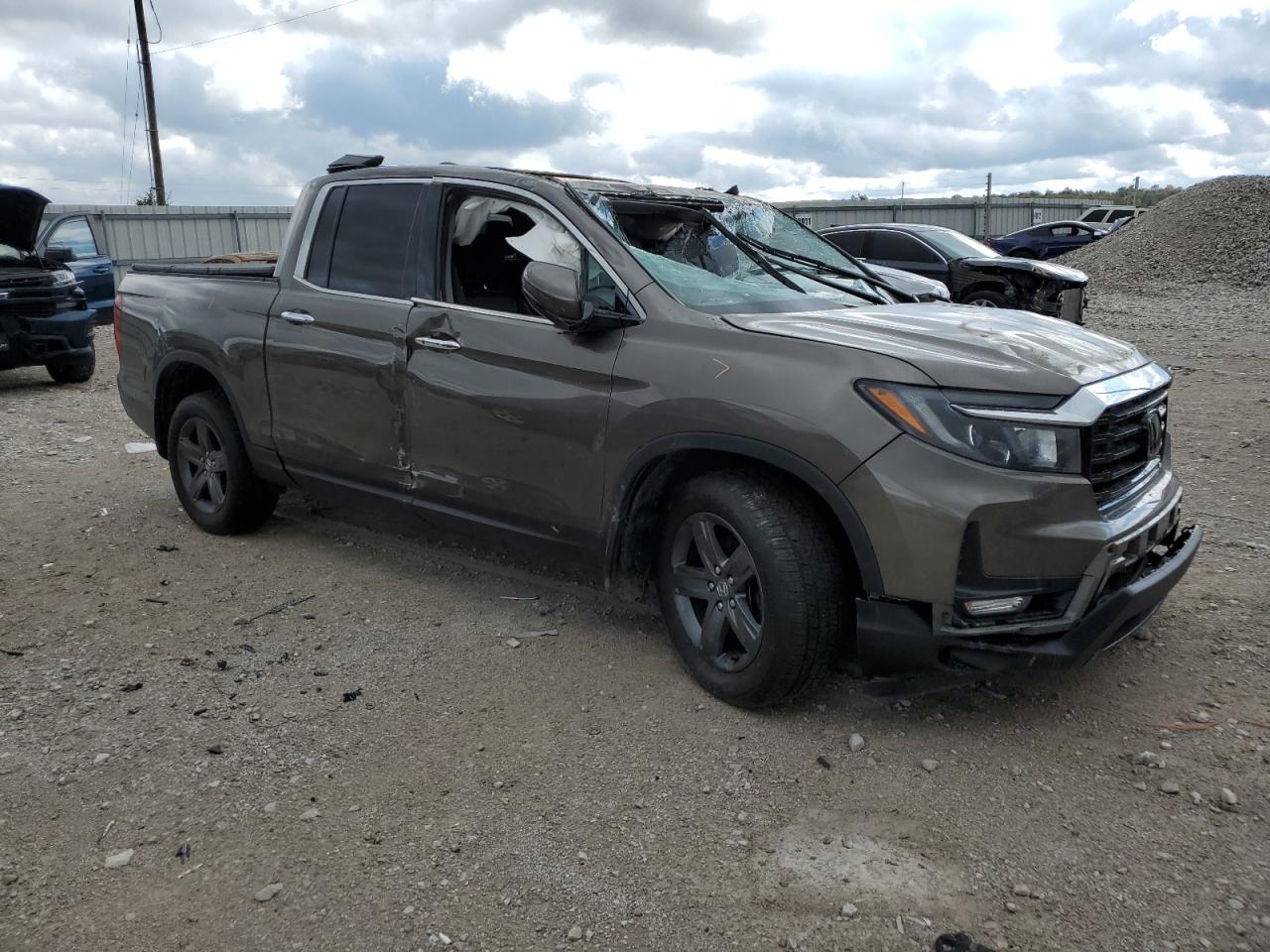 2022 HONDA RIDGELINE RTL VIN:5FPYK3F72NB013027