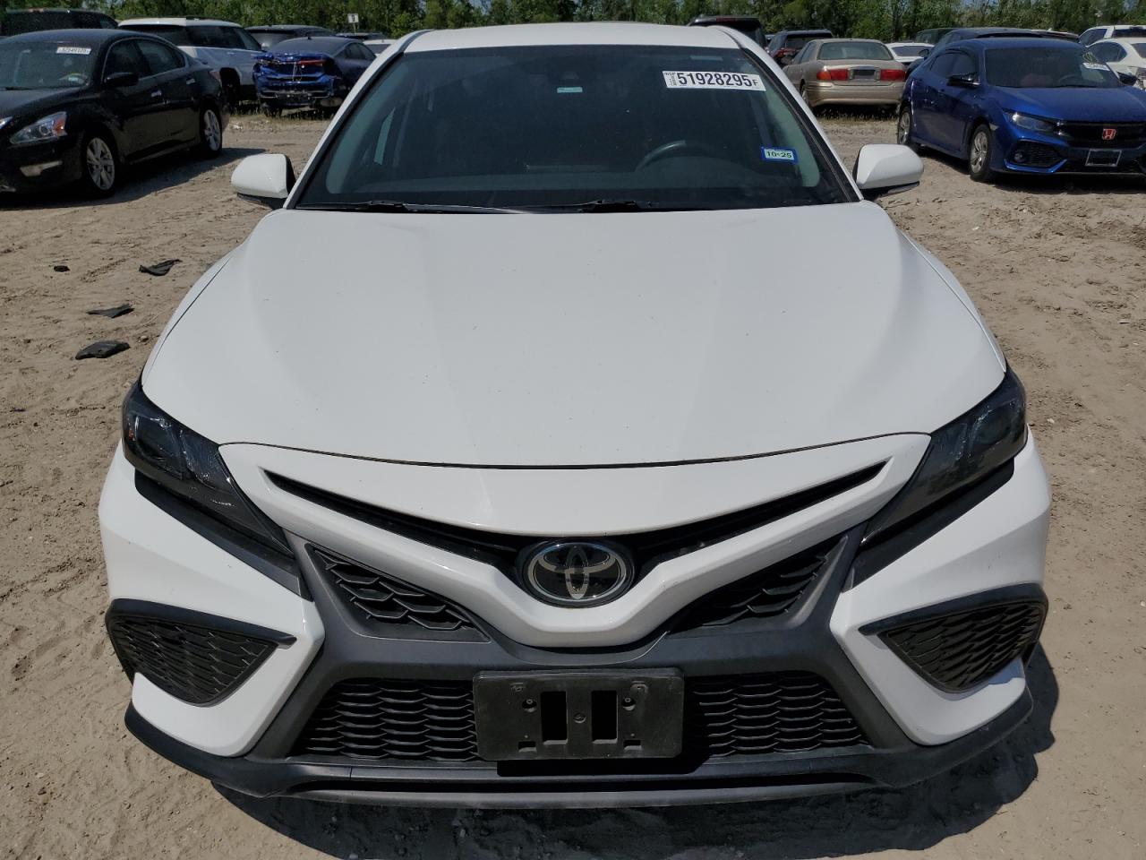 2022 TOYOTA CAMRY SE VIN:4T1G11AK0NU066755