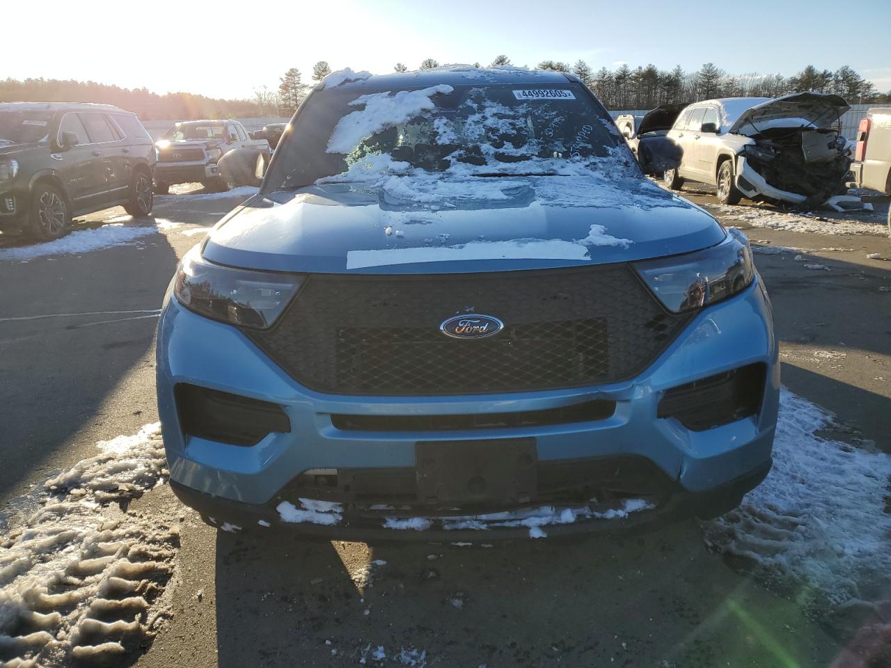2022 FORD EXPLORER POLICE INTERCEPTOR VIN:1FM5K8AB2NGB77156