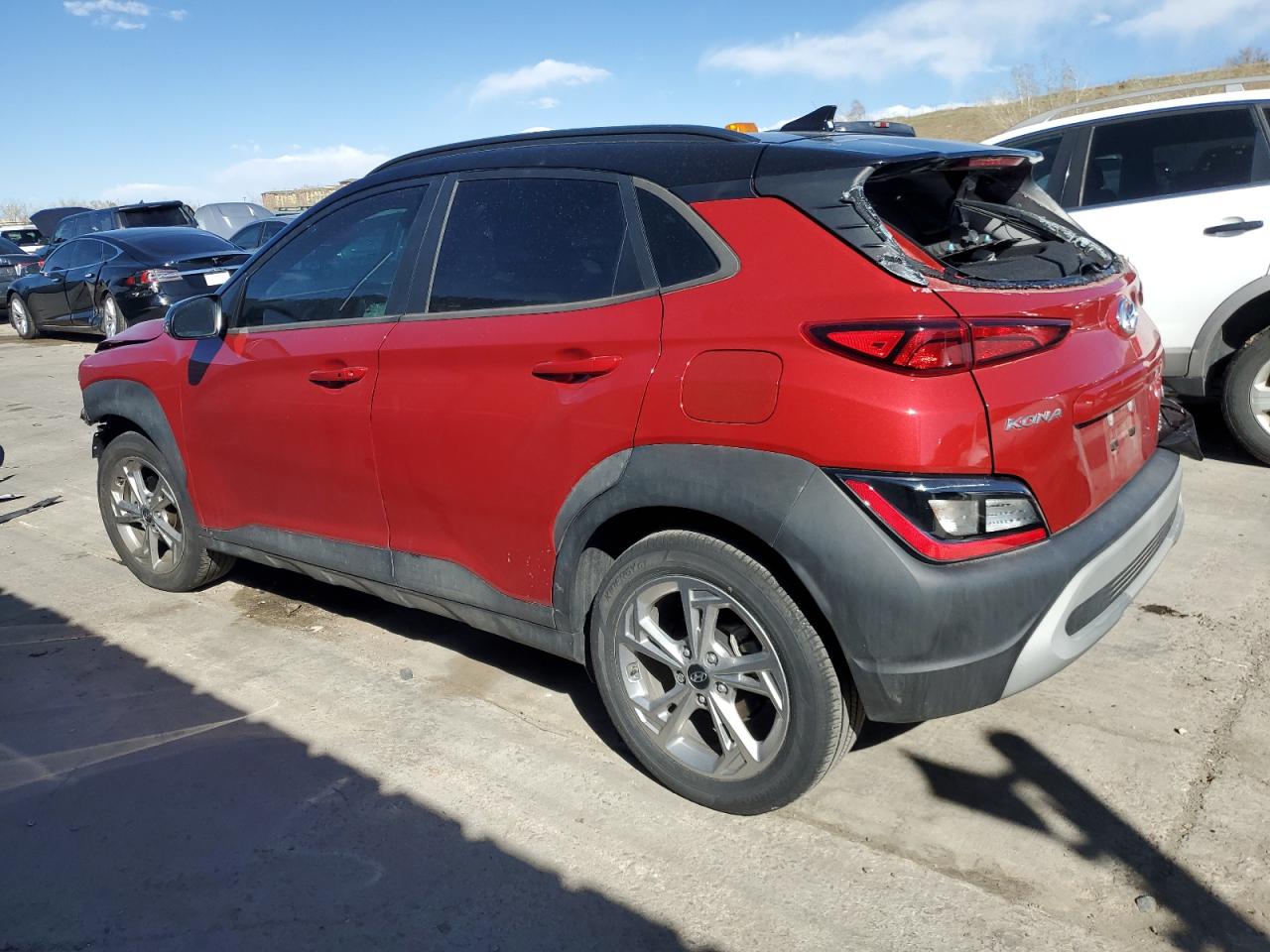 2022 HYUNDAI KONA SEL VIN:KM8K62AB4NU780535